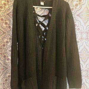 ❄️Venus Lace Up Back Cardigan❄️